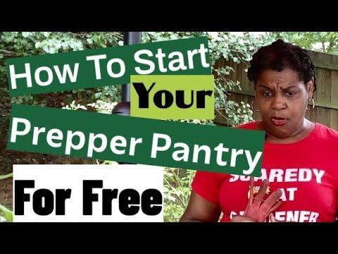 How To Start A Prepper Pantry With No Money Today | Prepper Pantry Tips ...