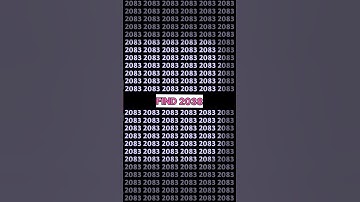 Ontdek 2038 🧠👍 #raadselreis #visietest #kortevideo