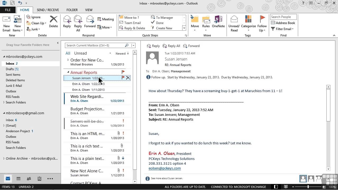MS Outlook 2013 for sale