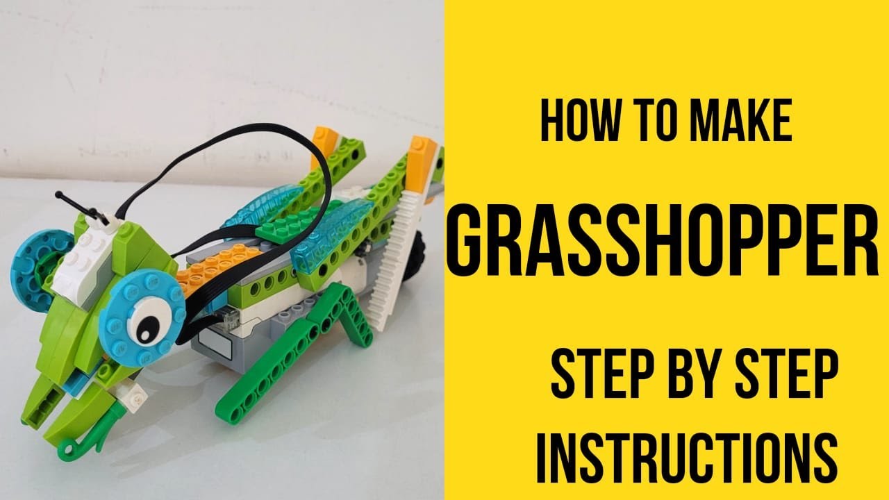Lego WeDo2.0 GrassHopper Step by Step Instructions