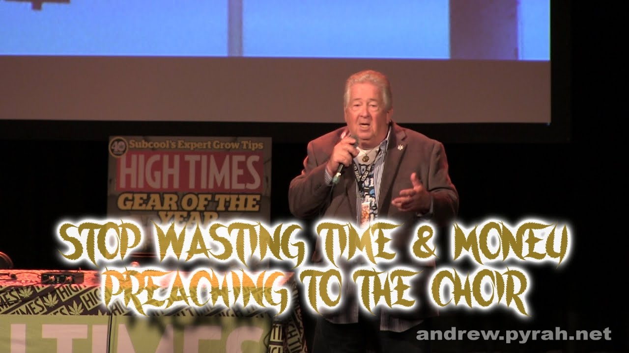 Stop Preaching to the Choir with Robert Platshorn PART TWO Amsterdam Cannabis Cup Seminar 2014