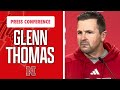 Nebraska football new qb coach glenn thomas meets the media i huskeronline i gbr