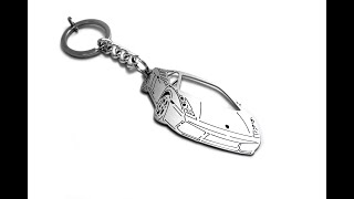 Car Keychain Lamborghini Gallardo. Opdesign19