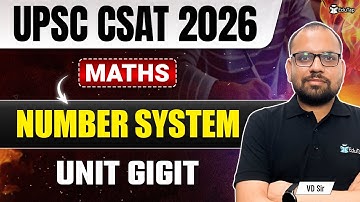 Number System UPSC CSAT | CSAT Maths Syllabus Questions | CSAT Maths Question and Answers PDF EduTap