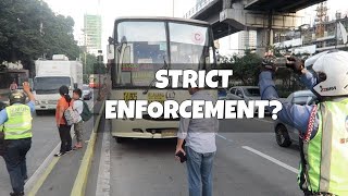 Yellow Lane Strict Implementation Mmda