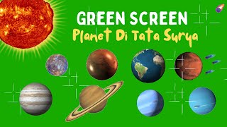 Green Screen Planet-Planet di Galaksi