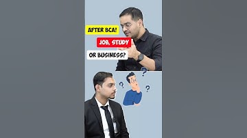 ✅After BCA Best Career Options?🤔BCA Jobs vs MCA Course vs Business! #Shorts #BCA #BCACourse #Viral