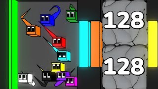 Cube Battle: Squeeze Trough the Maze