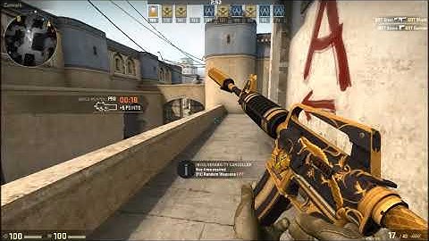 CS-GO DEATHMATCH WITH EXPERT BOTS IN DUST 2