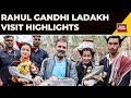 Rahul gandhi visiting kargil today after spending night with zanskar villagers  watch this report