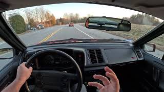 1988 Volkswagen Scirocco 16v POV Drive/Review