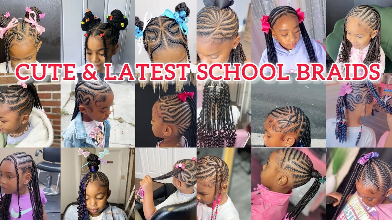 Cute & Latest Braids for School / Easy Protective Hairstyles for Little Girls (2026)