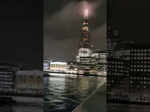 London Bridge And Shard Night View