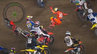 &quot;Did you see that!?&quot; | Motocross Crashes