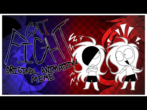 CATFIGHT || Original Animation Meme || (FlipaClip)