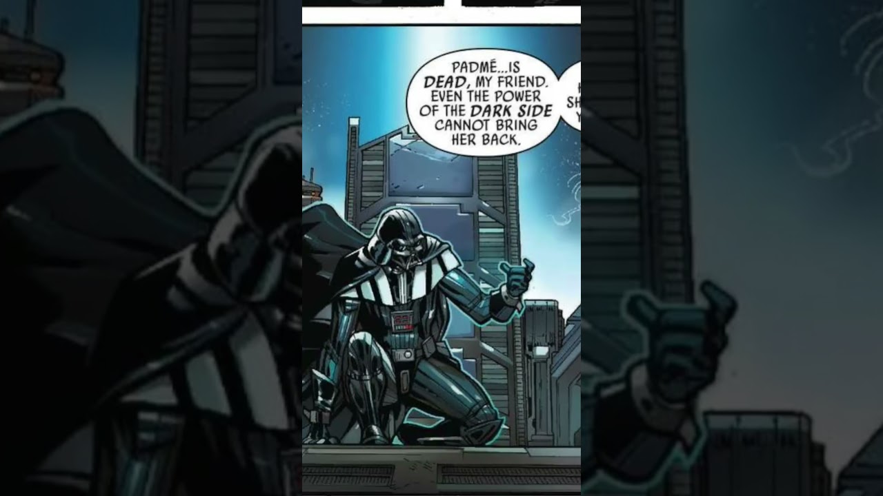 Когда Вейдер силой душил Палпатина