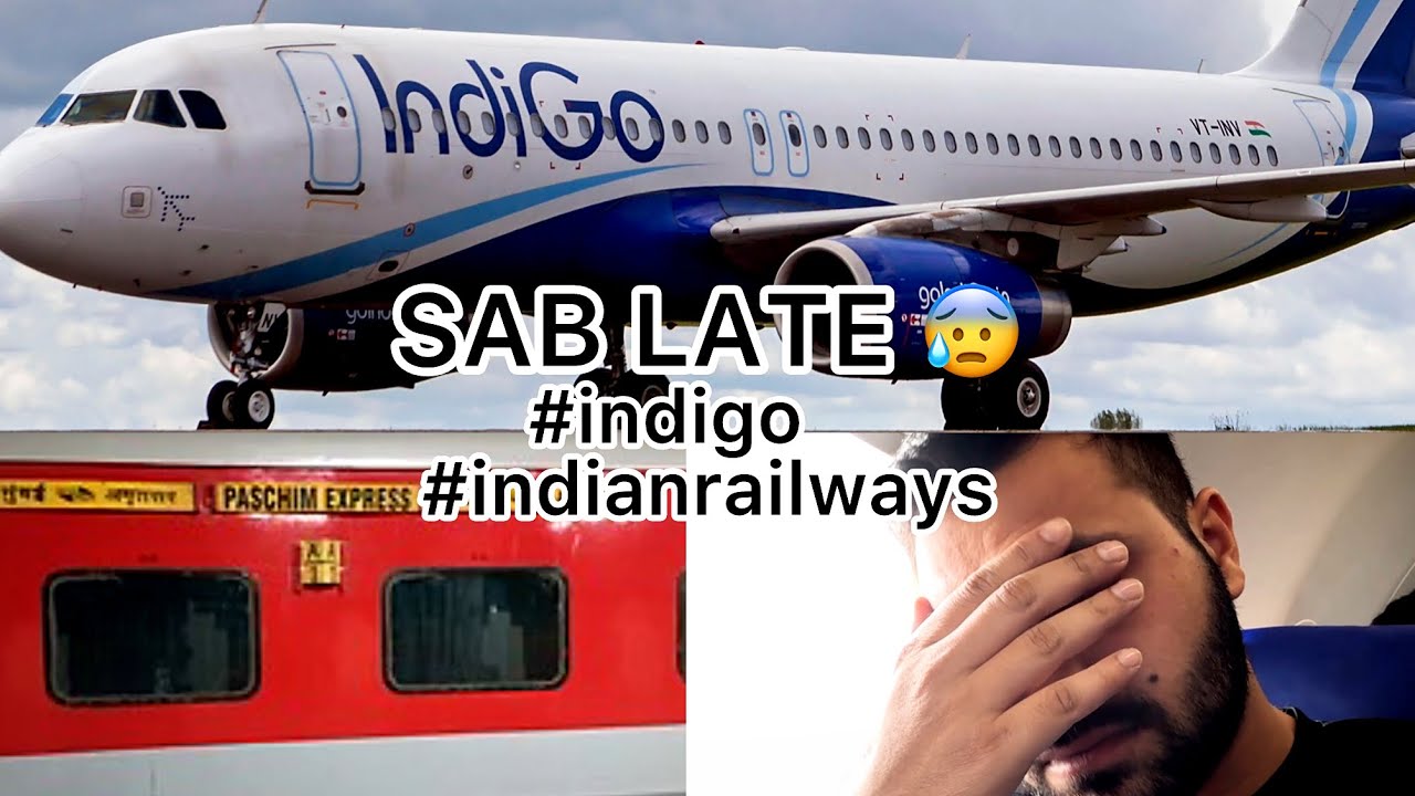 Flight Delay, Train Delay | Mumbai To Amritsar Travel Vlog 