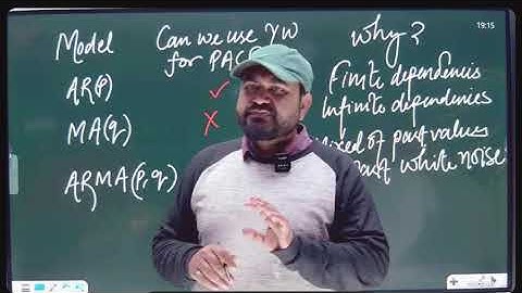 The Real Reason Yule-Walker is ONLY for AR(p) PACF | Time Series with Dr. Danish Ali Sir