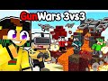 GUNWARS 3vs3 con I DRONI ESPLOSIVI - MARCY e BADDI e ZEYXON vs NICO e LOCO e DAMIANO MINECRAFT ITA