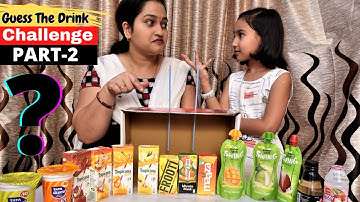 Guess the Drink Challenge game / PART 2 | #LearnWithPari