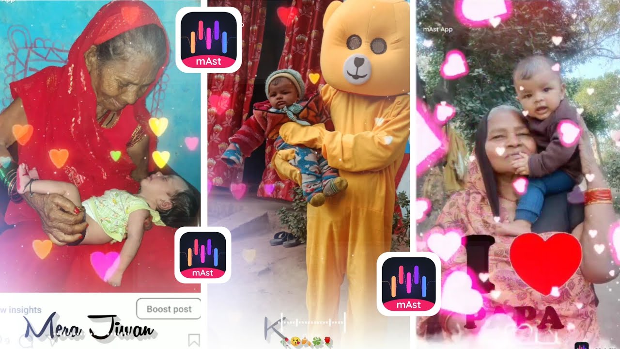 Trending Status Video Editing In Mast App | Dual Colour Status Video Editing In Mast App