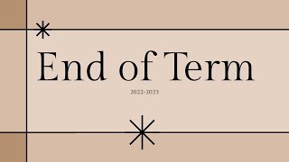 SISA - End of Term 2023