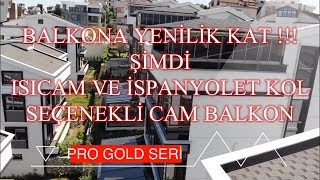 Pro D Seri İle Kış Bahçesi Ve Teras Kapama Real Cam Balkon