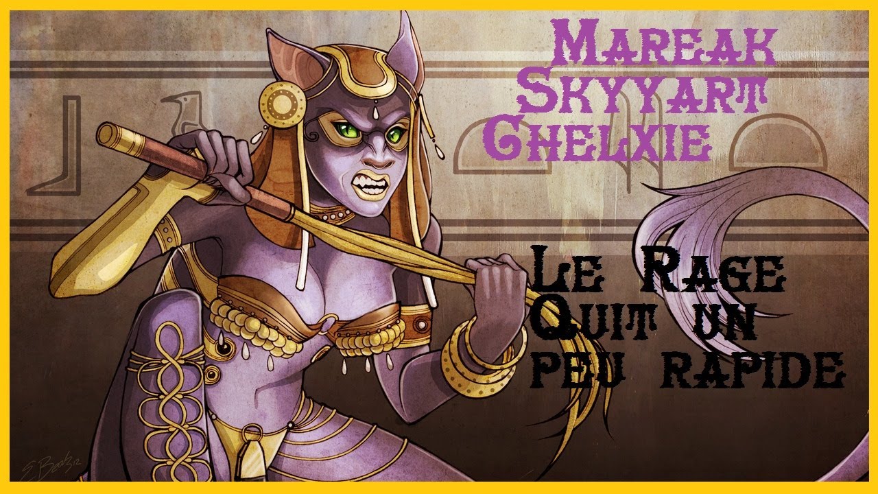 SMITE FR - 3v3 Gameplay Bastet feat Skyyart&Chelxie - Le Rage Quit plutôt rapide..