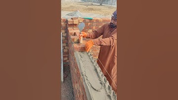 amazing brick wall tips and tricks #ytshorts #shortvideo#trending #tips #ideas #shots #brickwall