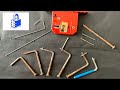 57 lock picking for beginners  make a tension tool from 2 nails and pick open mortice lever lock