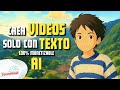 Crea Historias ANIMADAS Consistentes por IA usando solo Texto y Monetizalo.