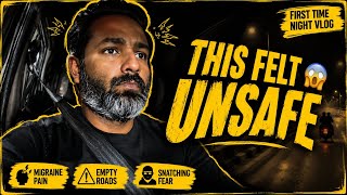 Night Vlog Gone Wrong… Migraine, Empty Roads & Fear 😳 | @Sharoonmarcofficial 