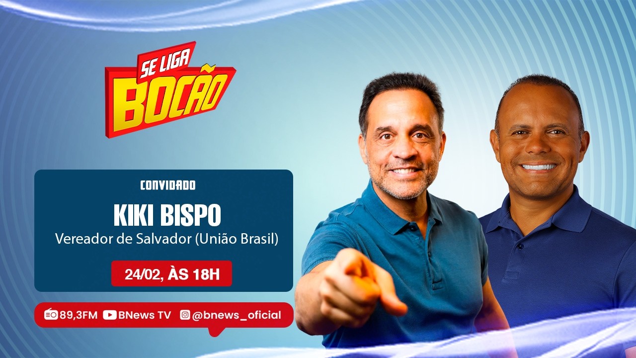 Se Liga Bocão desta terça-feira entrevista o vereador Kiki Bispo (24/02/2026)