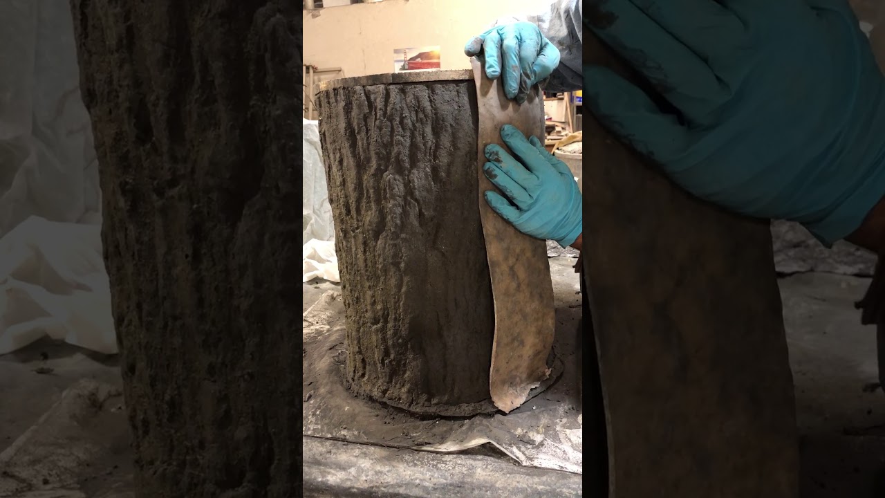 CREATING A FAUX BOIS STOOL