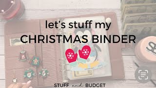 CHRISTMAS BINDER Stuffing | Let 's play in my Christmas Binder Today!!