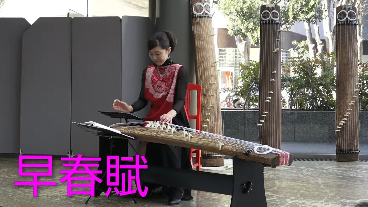 【箏独奏】早春賦　中田章作曲　