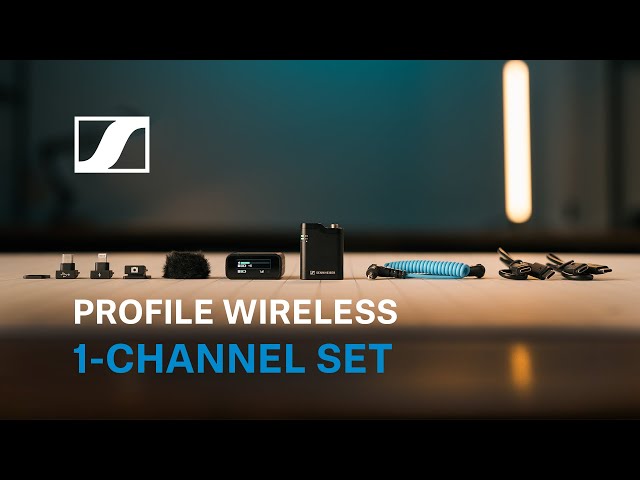 Streamlined Audio with Profile Wireless 1-Channel Set | Sennheiser