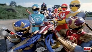 Bakuryuu Sentai Abaranger Vs. Hurricaneger - Bossfight