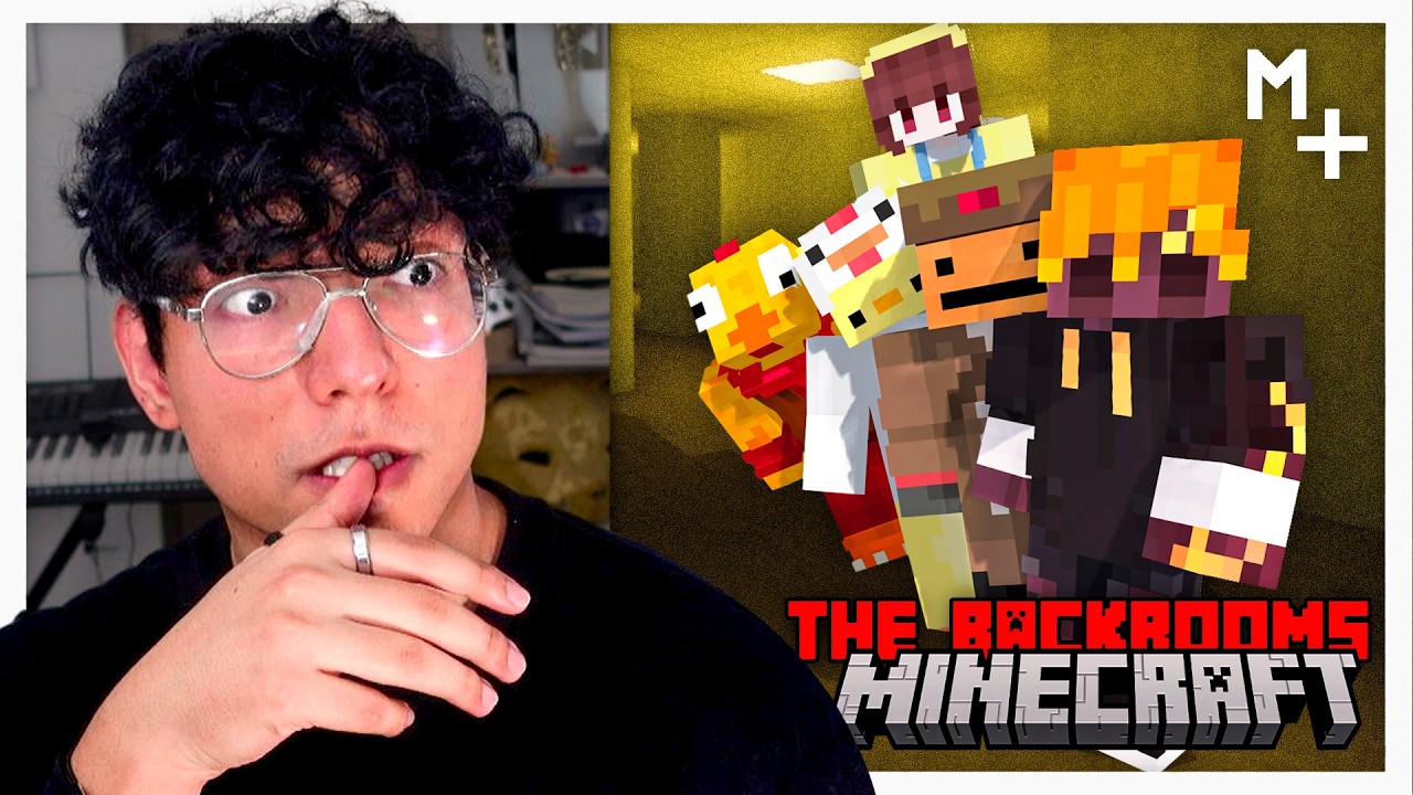 Magma Juega MINECRAFT, Experimento BACKROOMS 😰☢️