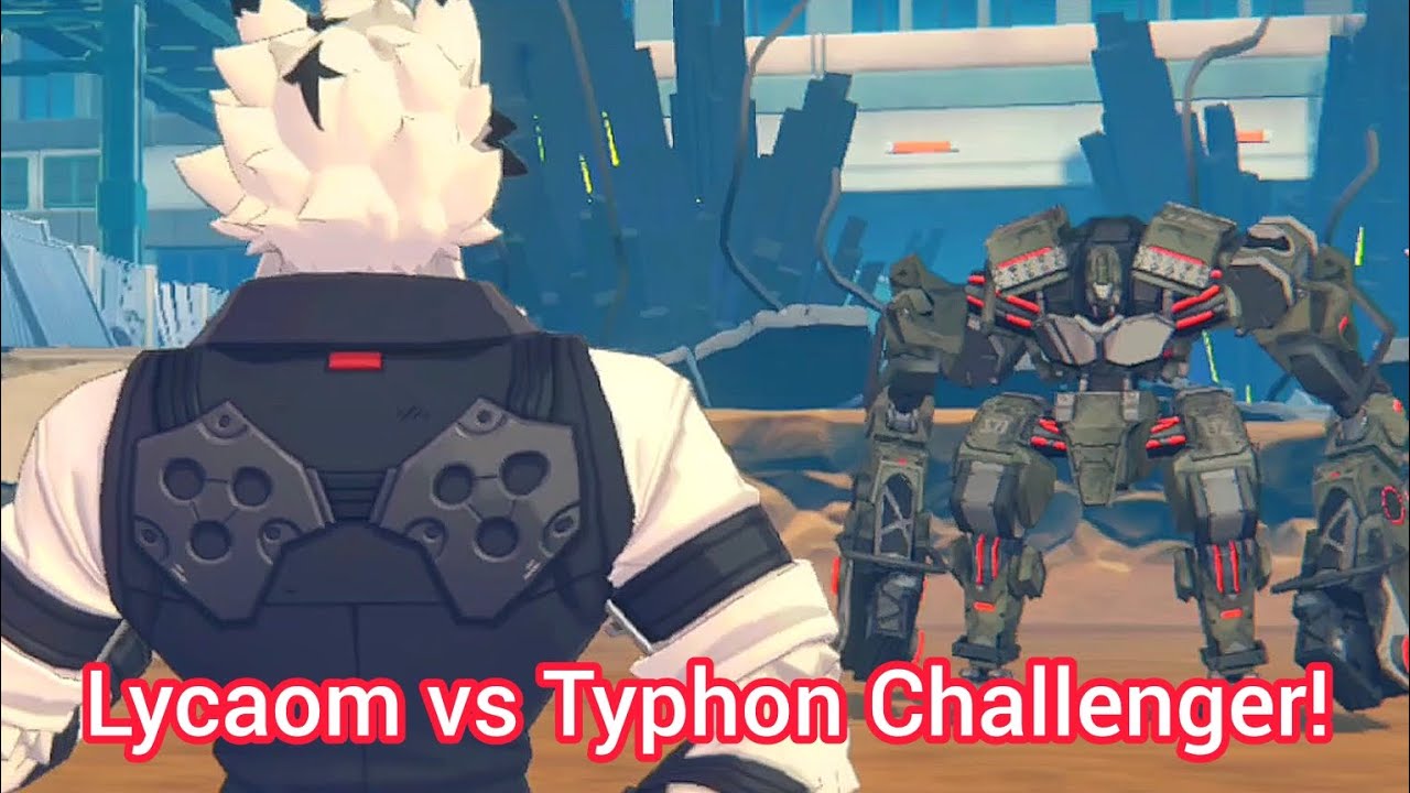 Lycaon & Soukaku Duo vs Typhon Challenger (HARD) - YouTube