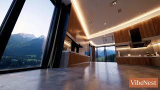 Modern Mountain Kitchen Tour — Sleek Design with Breathtaking Views