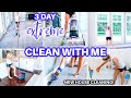 EXTREME CLEAN WITH ME 2O21| 3 DAYS OF SPEED CLEANING MOTIVATION | DEEP CLEANING | MOM LIFE CLEANING
