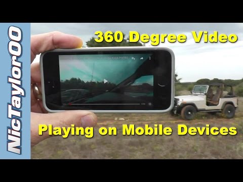 360 Degree Video as Seen on Your Phone, Tablet or Mobile Device