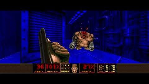 Doom 2 - Hell Ground - Map04 UV Max in 19:45