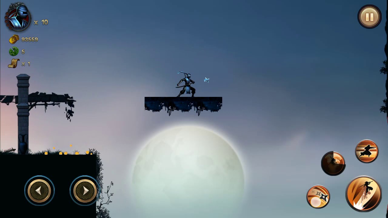 Ninja warrior game chapter 3 level -6