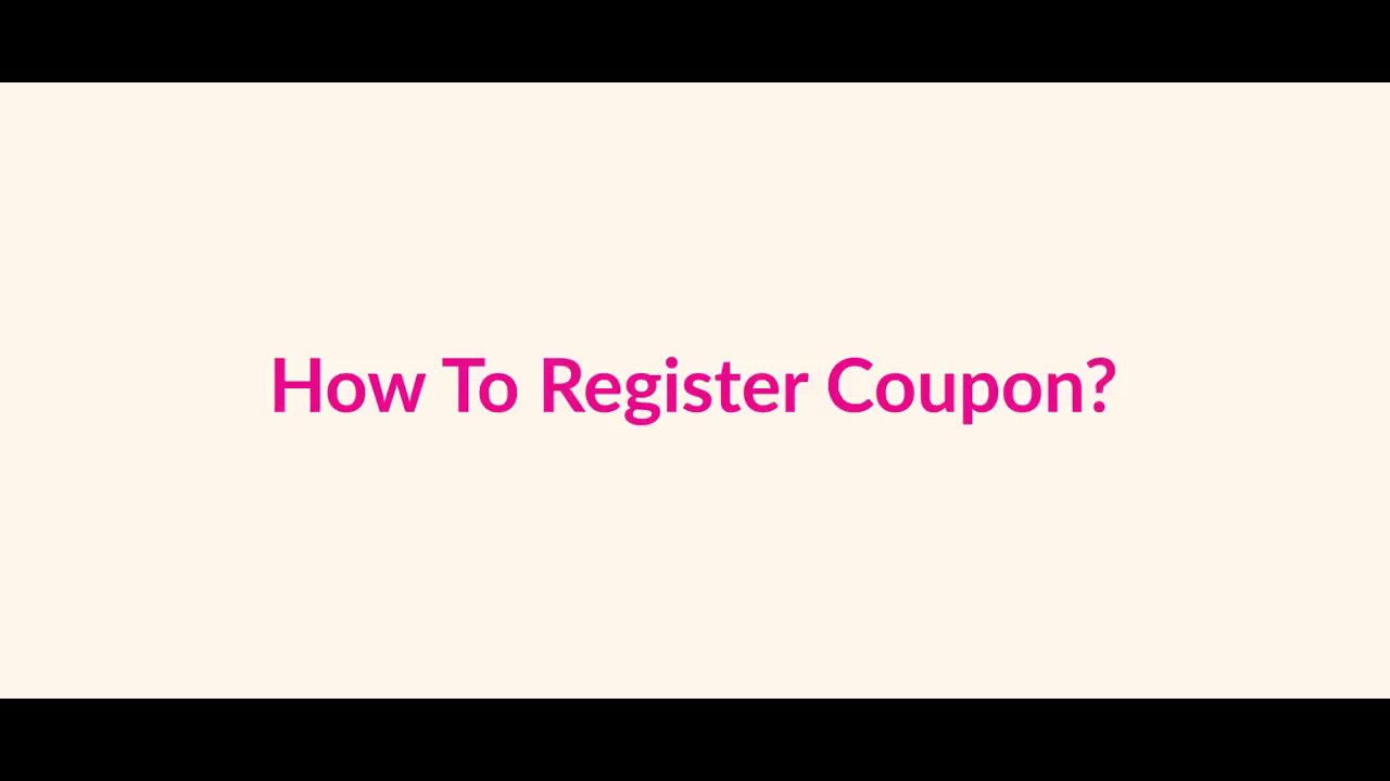 How To Register Your EasyParcel Coupon? YouTube