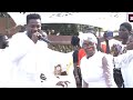 Asamoah gyan performs gospel songs at mzbels late fathers special prayers