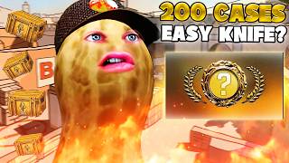 TheBurntPeanut Open 200 CASES In CS2 - Did He Get a KNIFE