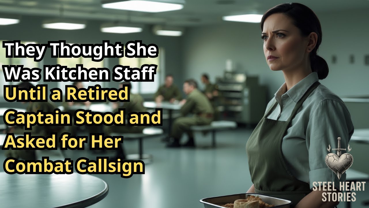 Они думали, что она работает на кухне, пока отставной капитан не встал и не спросил её боевой поз...