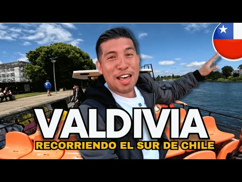 🔥MI PRIMERA VEZ en el SUR de chile 🇨🇱 Explorando VALDIVIA la ciudad más IMPRESIONANTE del SUR 2024